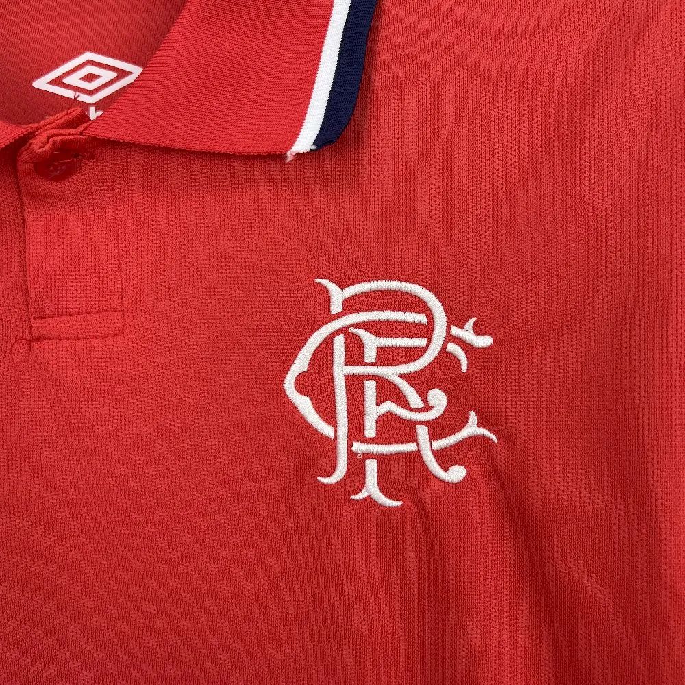 2025/26 Rangers Second Away Red Jersey Fan Version