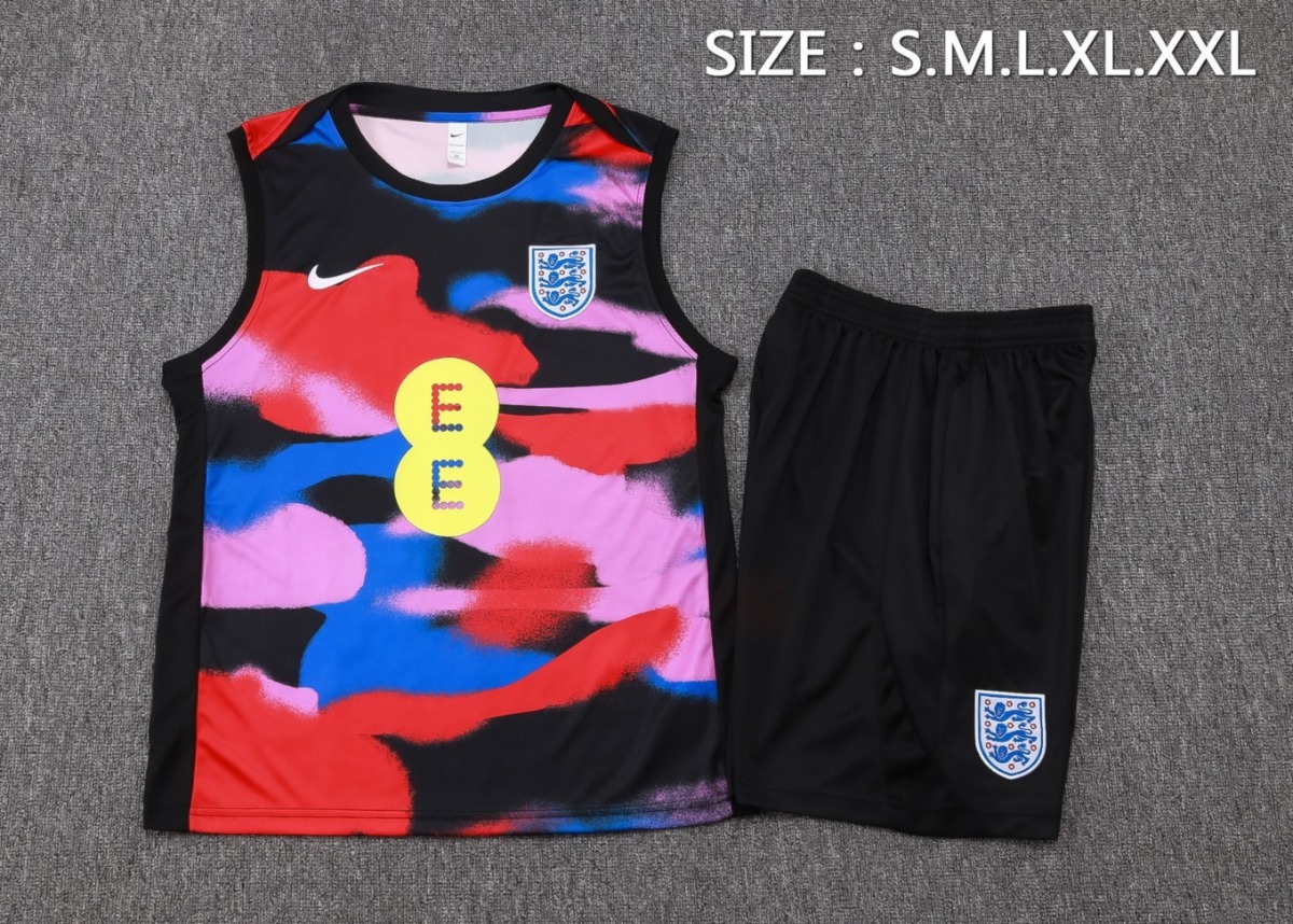 2026 England Color Training Set Shirt and Shorts