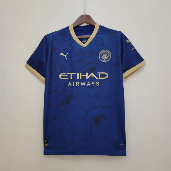 23/24 Manchester City Blue Jersey Fan Version