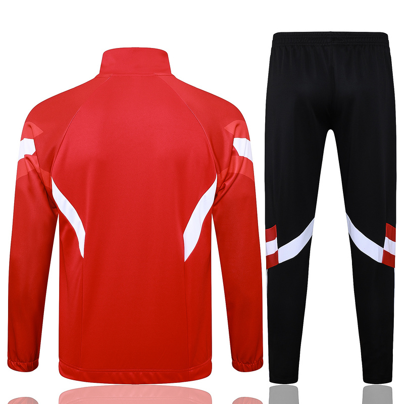 2024/25 Bayern Munich Red Jacket Training Suit Set Football Team Shirt Sports Fashion