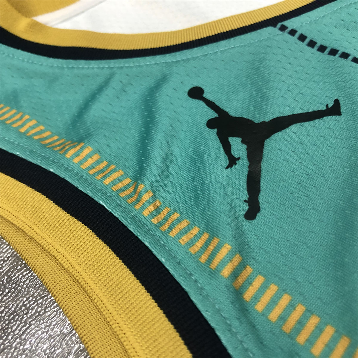 NBA Charlotte Hornets V-Neck Light Green Jersey HAYWARD#20 S-XXL