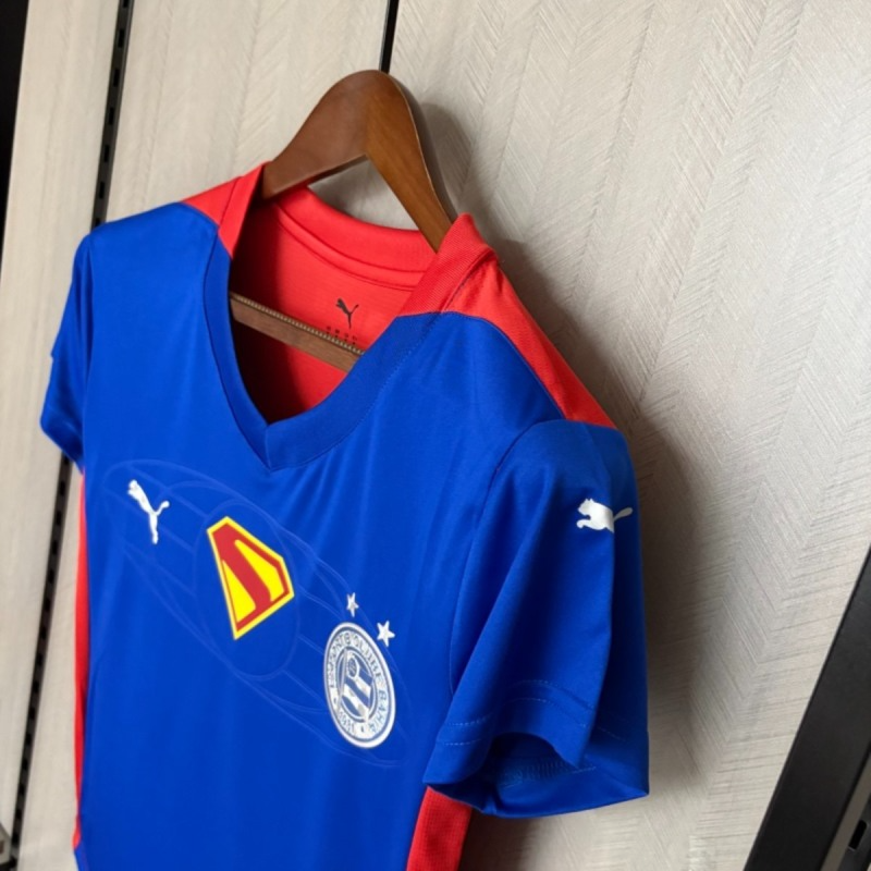 2025/26 Bahia Superman Blue Women's Jersey Fan Version