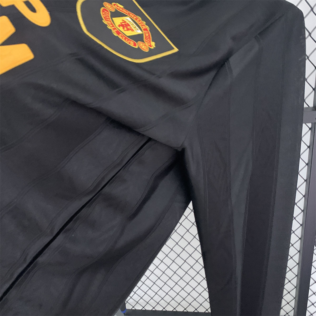 Retro Manchester United 93/95 long sleeve away jersey Fan Version