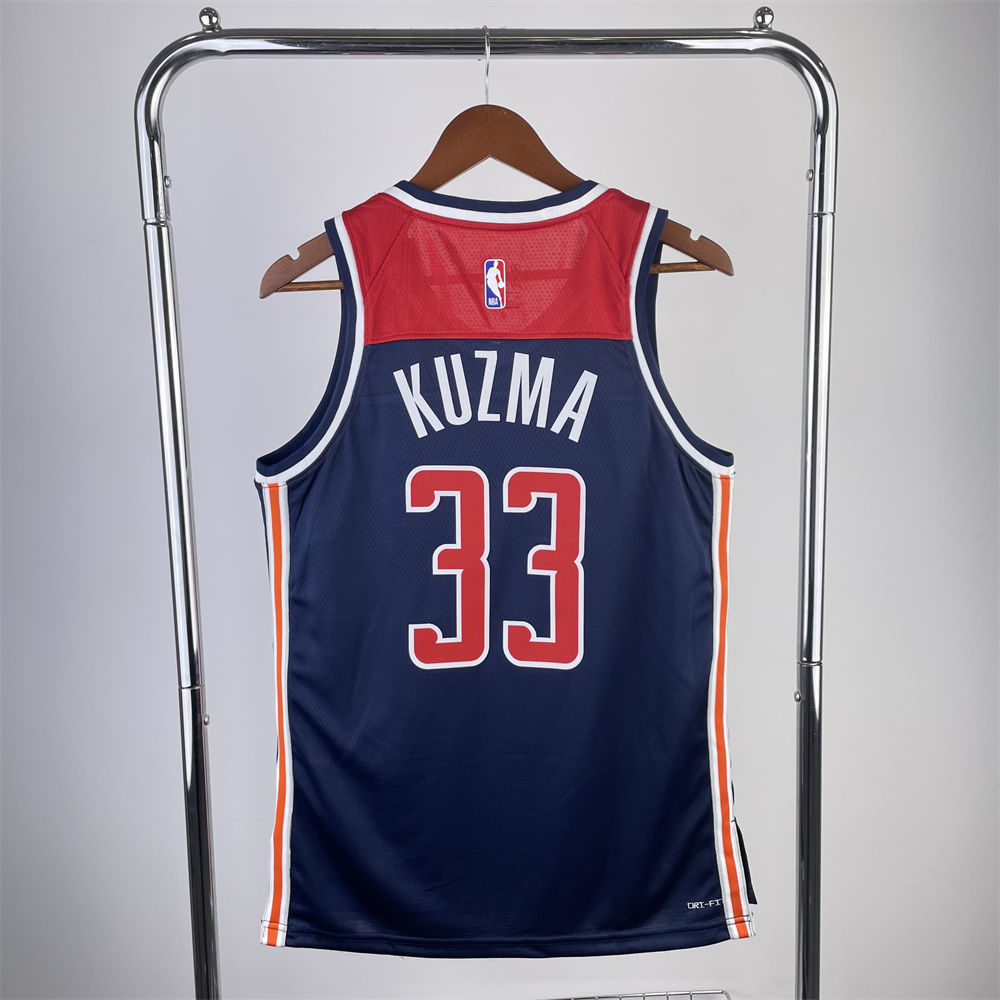 NBA Washington Wizards KUZMA#33 2022/23 Jordan Brand Statement Edition Swingman Jersey S-XXL