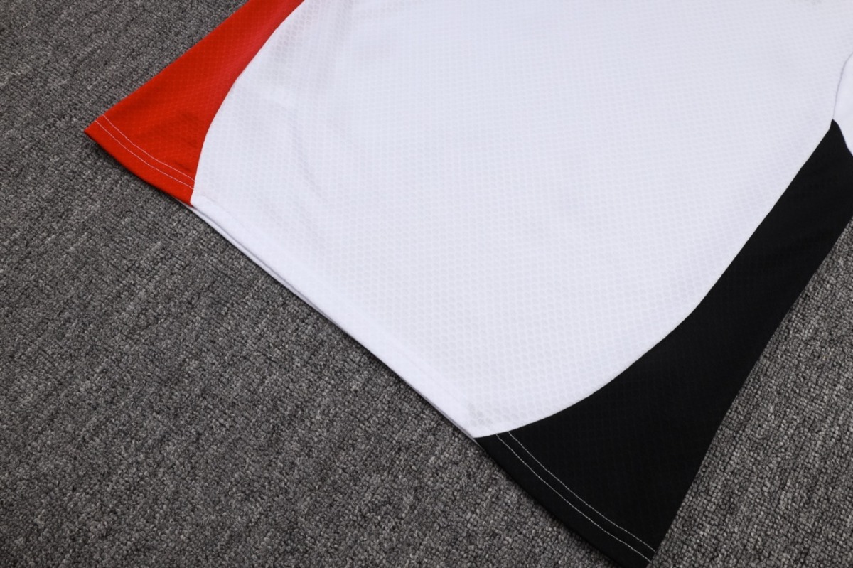 2026 Ajax White Training Set Shirt and Shorts