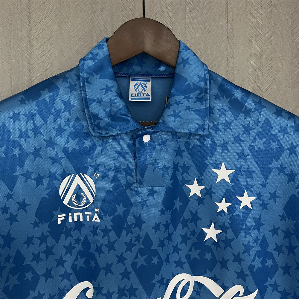 Retro 1993/94 Cruzeiro Home jersey Fan Version