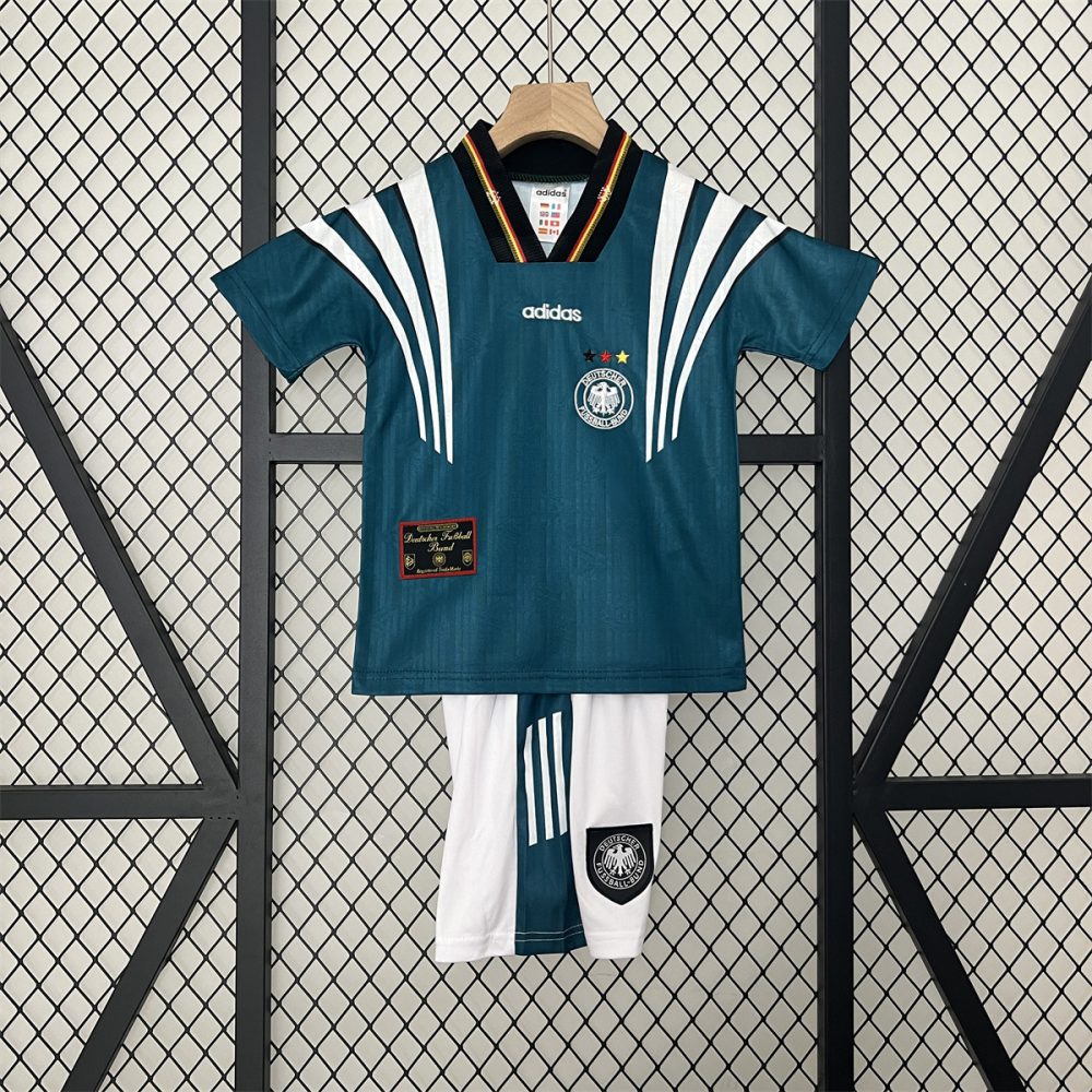 Retro Germany 1996 Home  jersey Kid Kits Size 16-28