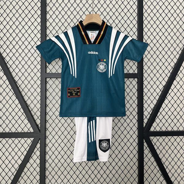 Retro Germany 1996 Home  jersey Kid Kits Size 16-28