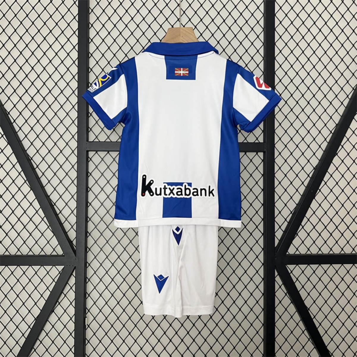 2024/25 kids Real Sociedad Home jersey Kid Kits Size 16-28