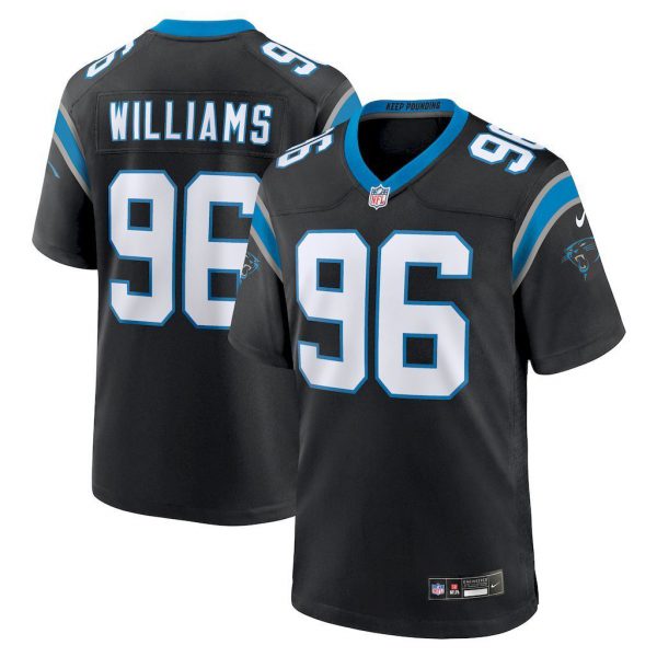 NFL Carolina Panthers Jeysey WILLIAMS #96