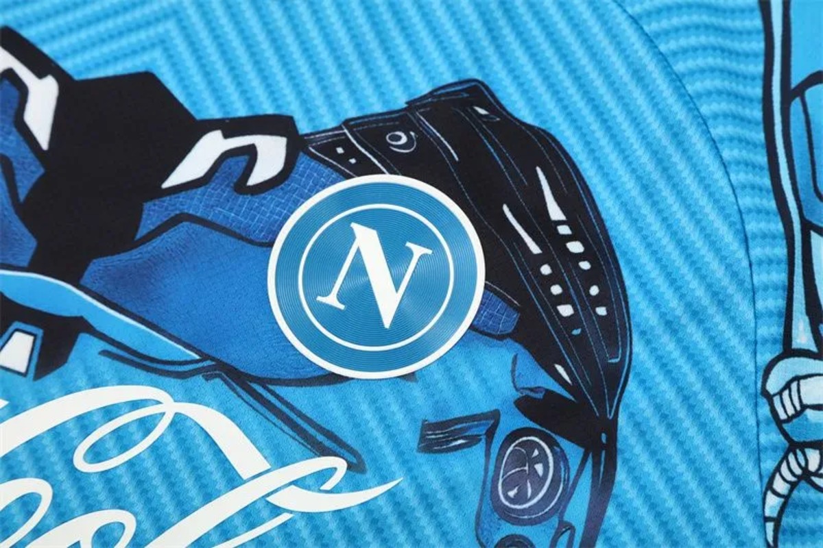 2025/26 Napoli Blue Training Set Shirt and Shorts
