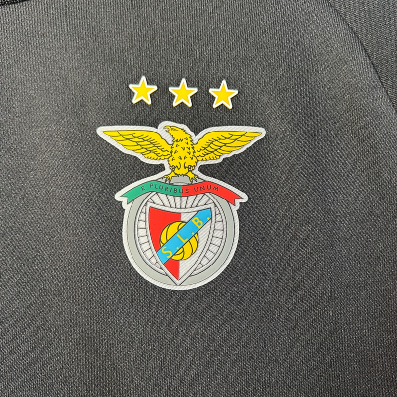 2025/26 Benfica Black Training jersey kids Kits size: 16-28