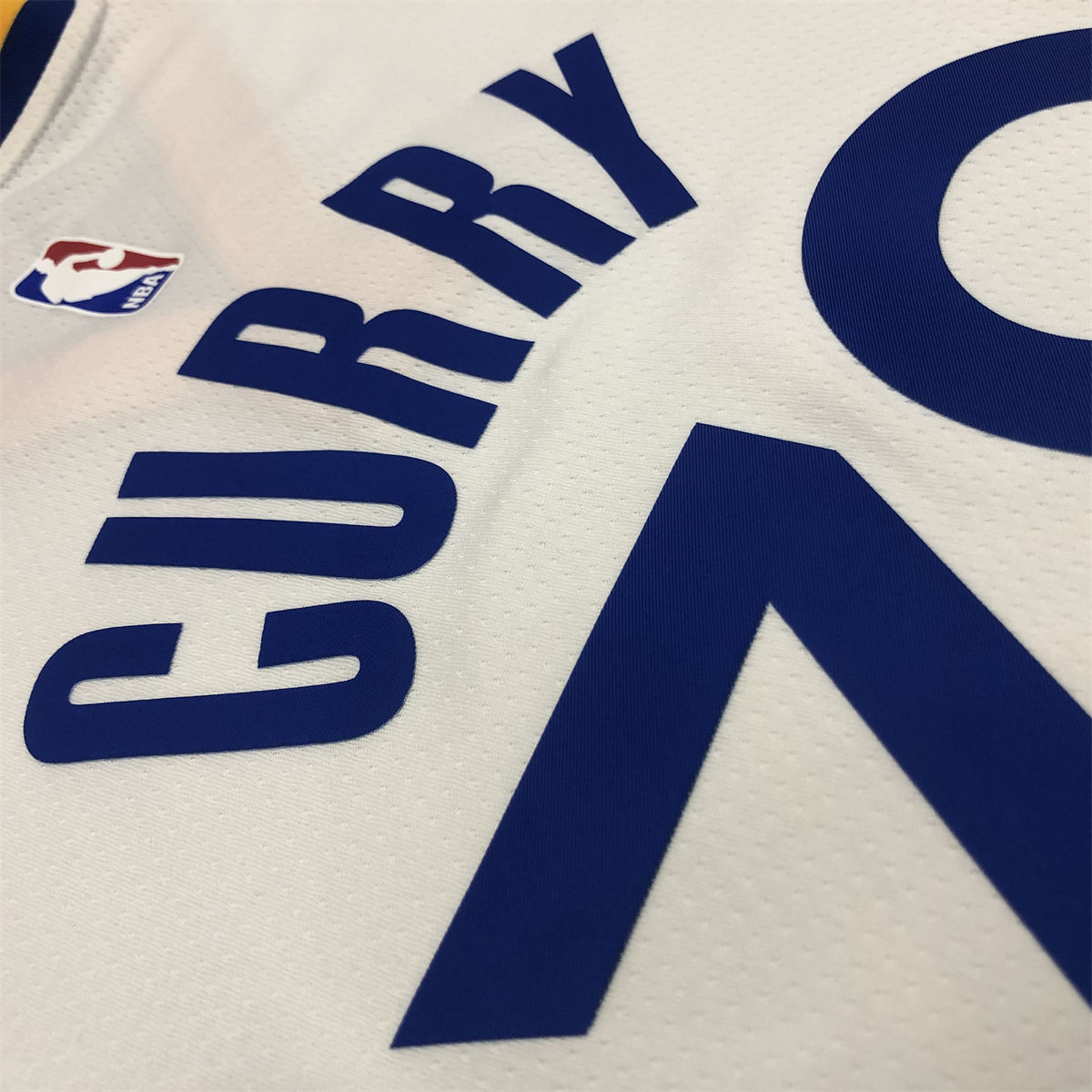 NBA Golden State Warriors V neck White Jersey CURRY#30 S-XXL