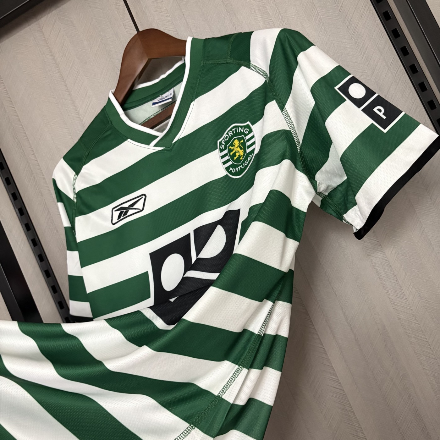 Retro Sporting Lisbon 03/04 Home jersey Fan Version