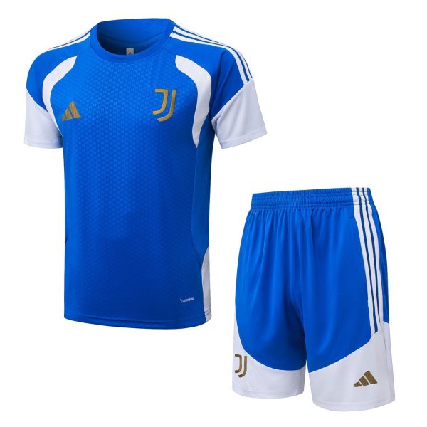 2026 Juventus Colorful orchid blue Training Set Shirt andShorts