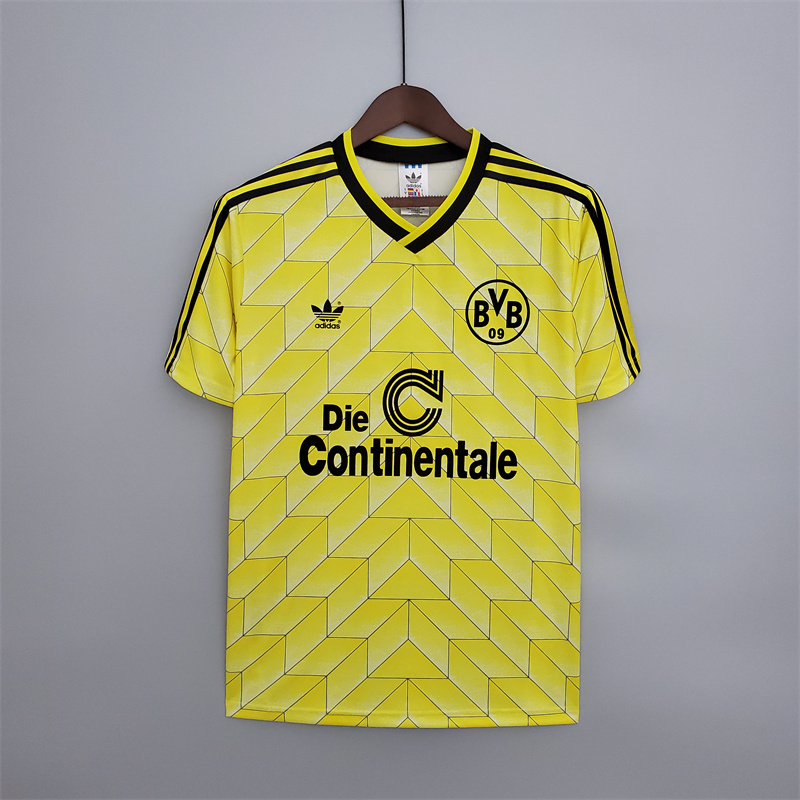 Retro Dortmund 1988 Home jersey Fan Version