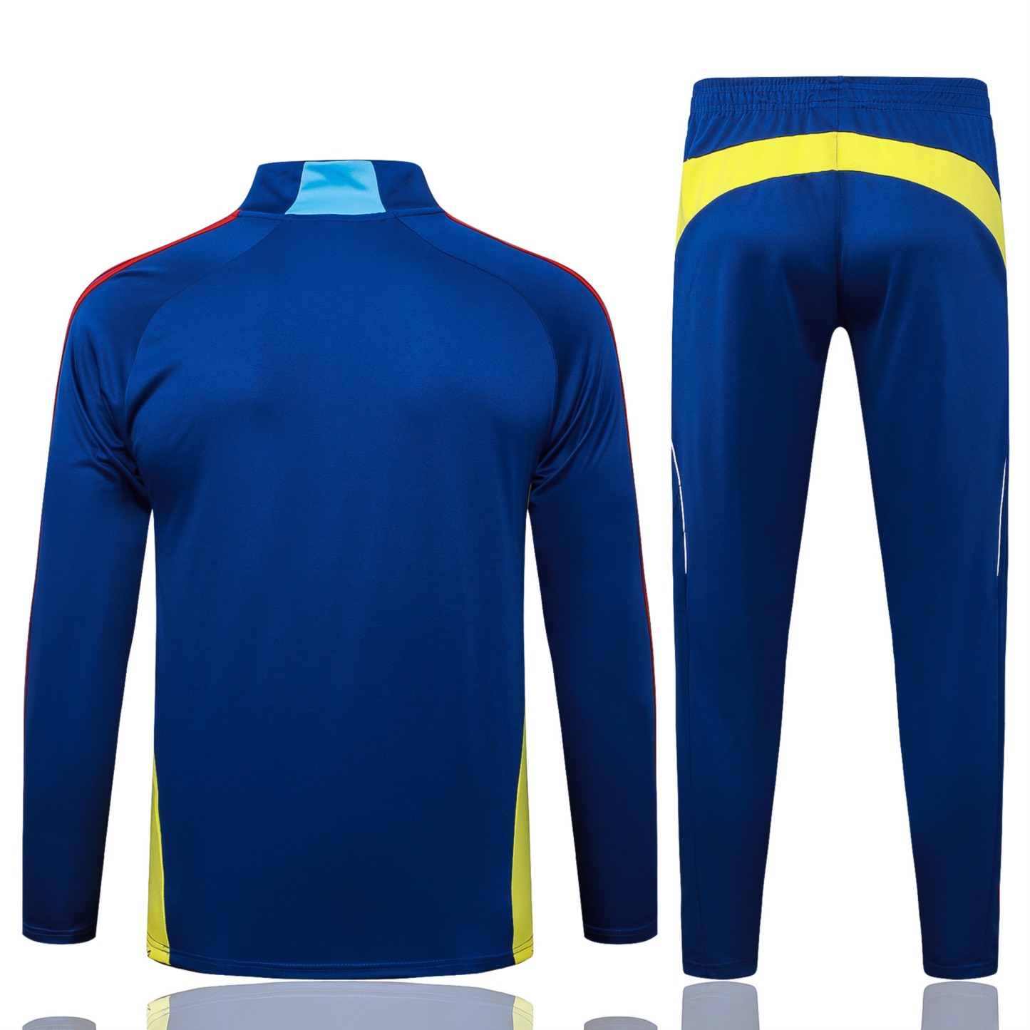 202526 Arsenal blue-yellow Long-sleeved half-pull training kit Football team kit
