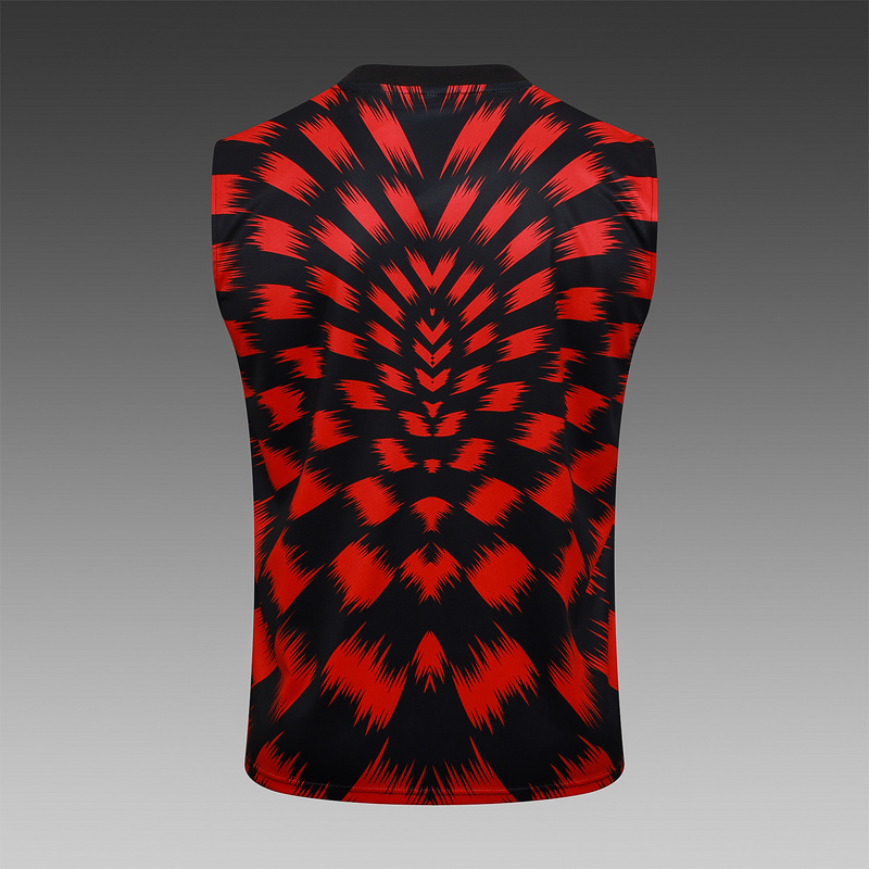 2025/26 Flamengo Red Black Training Set Shirt and Shorts