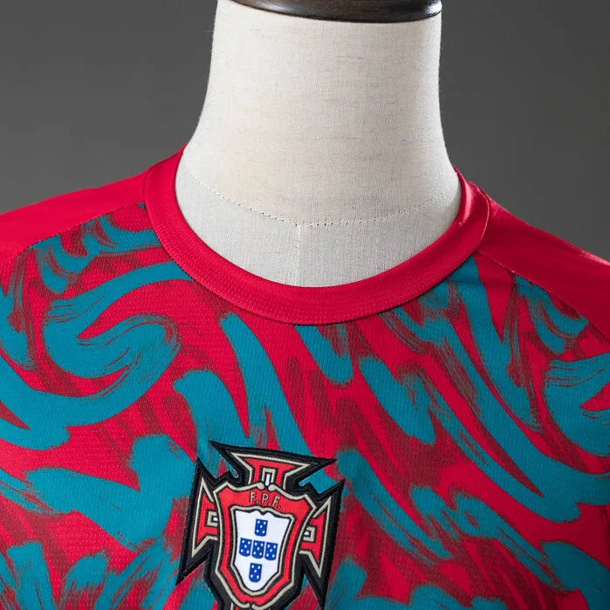 2026 Portugal Warmup Red Jersey Fan Version