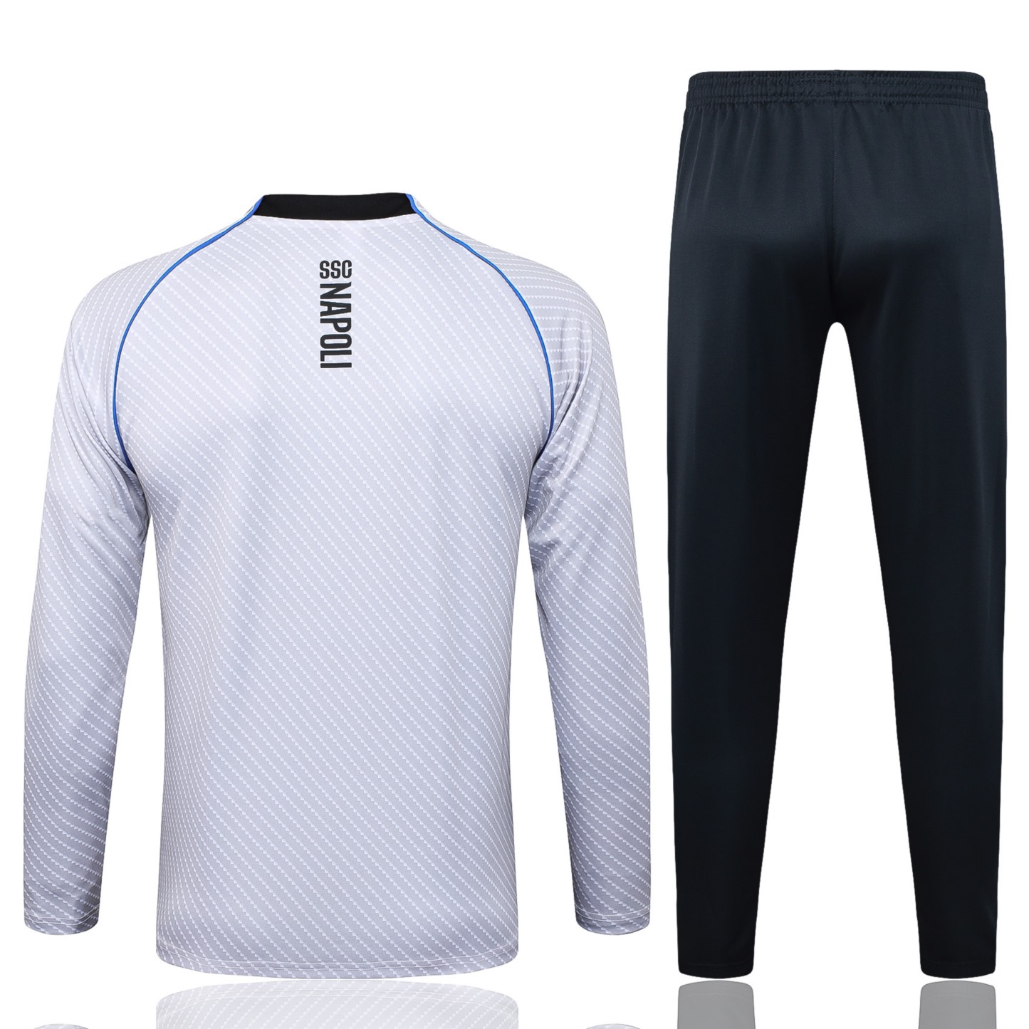 2025/26 Naples light gray Jacket Training Suit Set Football Team Shirt Sports Fashion