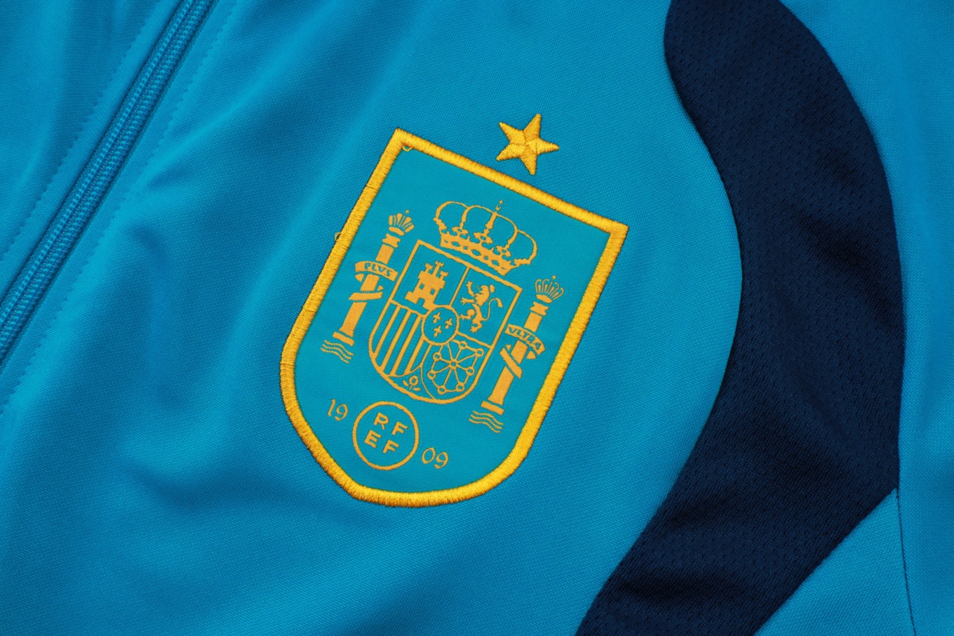 2026 Spain Lake blue Jacket Training Suit Set