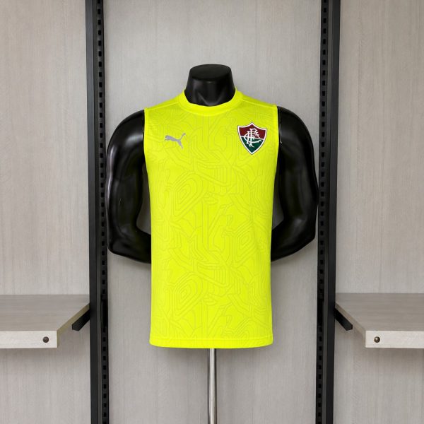 2026/27 Fluminense Training Neon Yellow Vest Fan Version