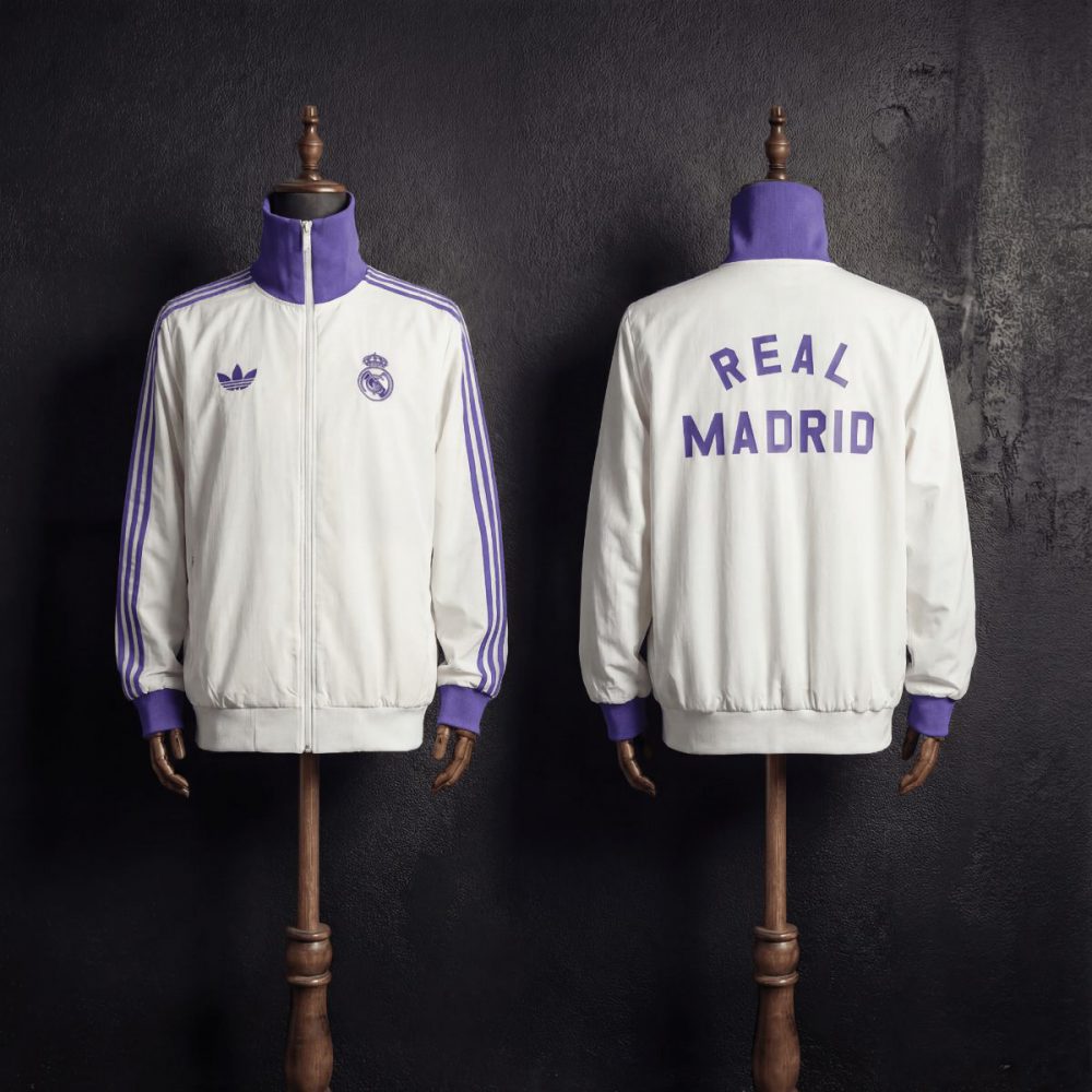 2026 Real Madrid White Windbreaker Sport Unifom