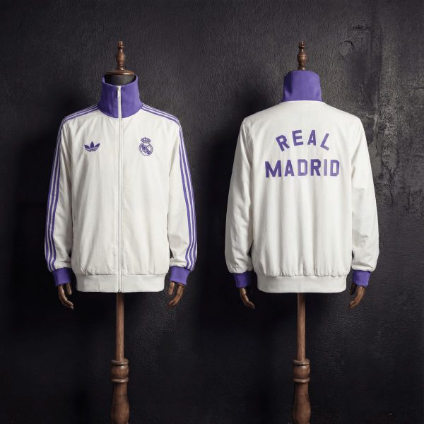 2026 Real Madrid White Windbreaker Sport Unifom