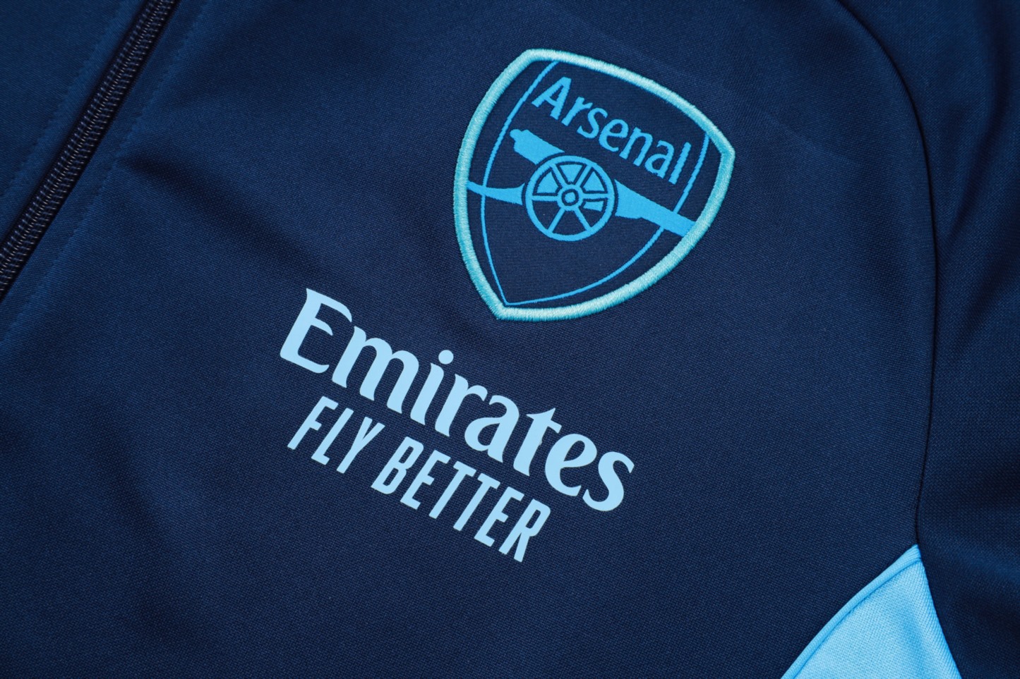 2025/26 Arsenal royal blue Jacket Training Suit Set Football Team Shirt Sports Fashion