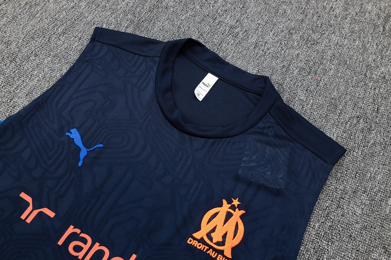 24/25 Marseilles Royal blue Training Set Shirt and Shorts