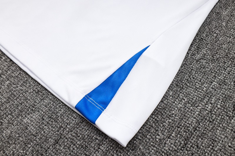 24/25 France White Training Set Shirt and Shorts