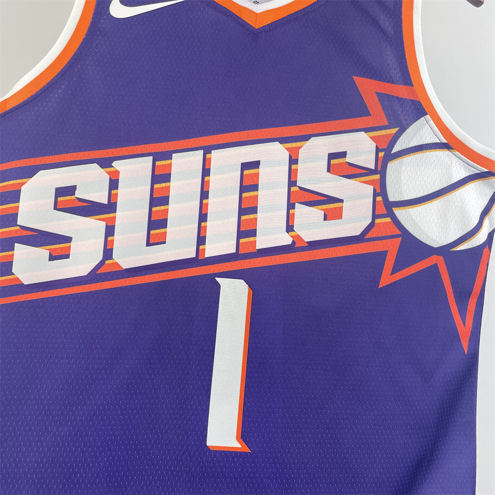 NBA Phoenix Suns BOOKER#1 2024 Purple Jersey S-XXL