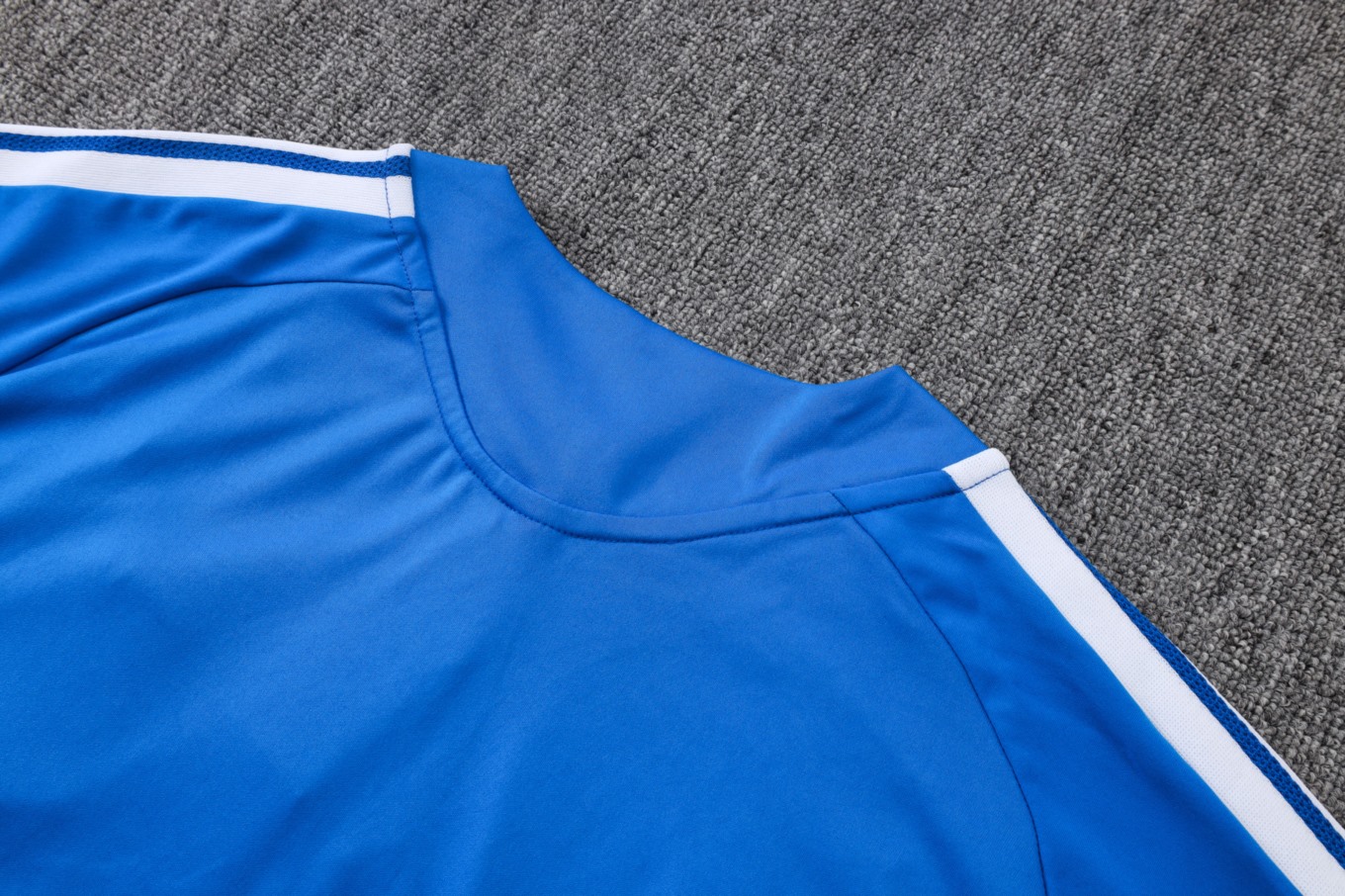 2026 Cruzeiro Violet blue Long-sleeved half-pull training kit