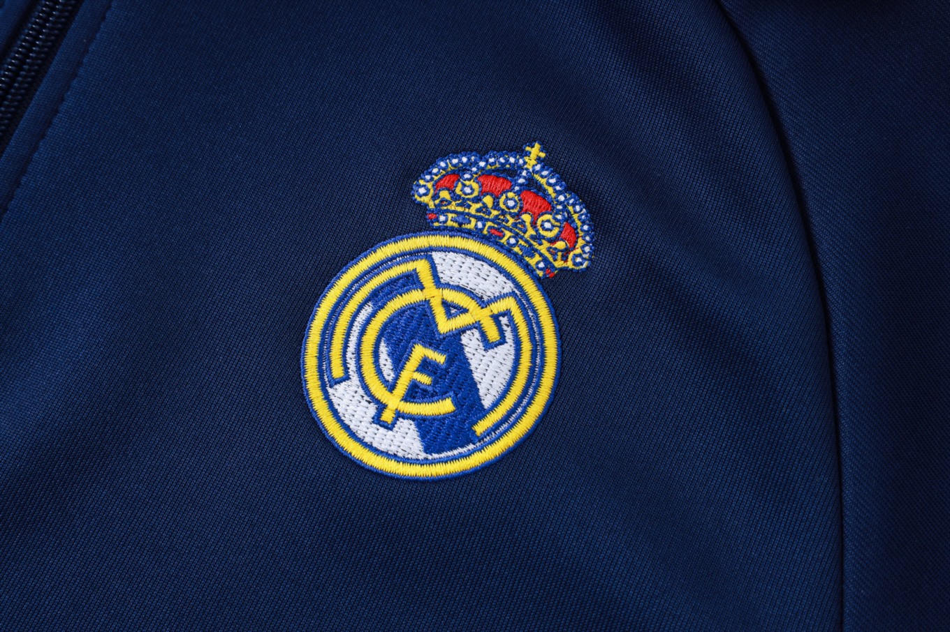 2026 Real Madrid Royal blue Jacket Training Suit Set