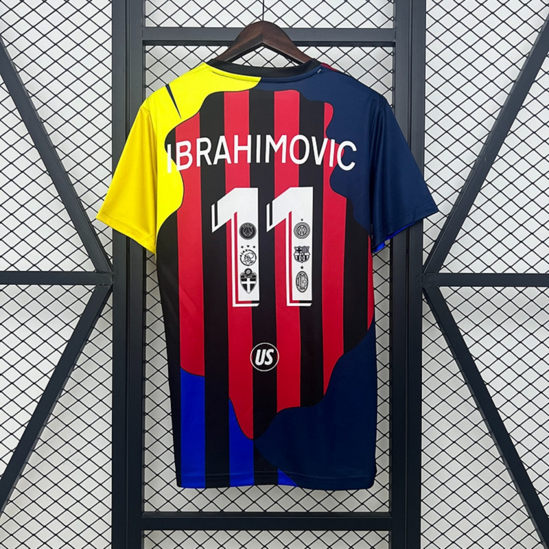 2025/26 AC Milan IBRAHIMOVIC Special Edition Jersey Fan Version