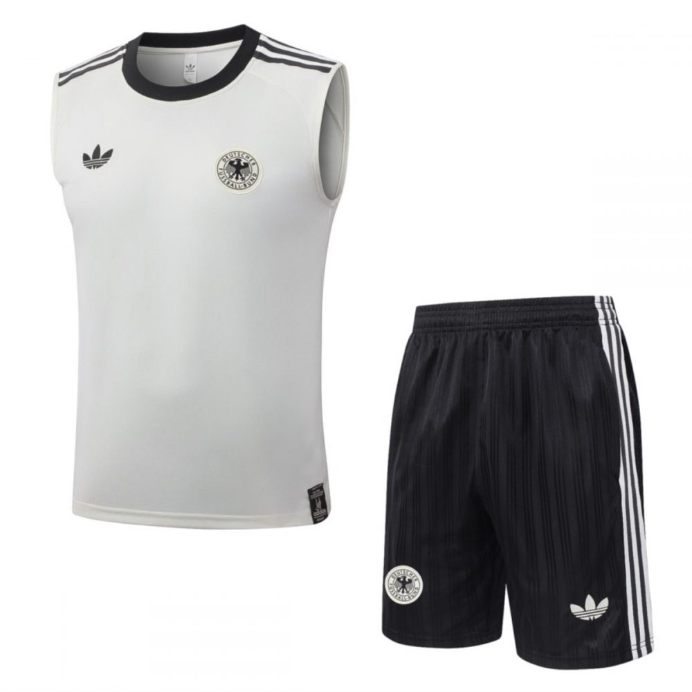 2026 Germany Beige Training Set Shirt and Shorts