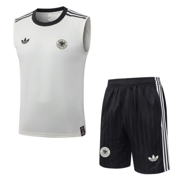 2026 Germany Beige Training Set Shirt and Shorts