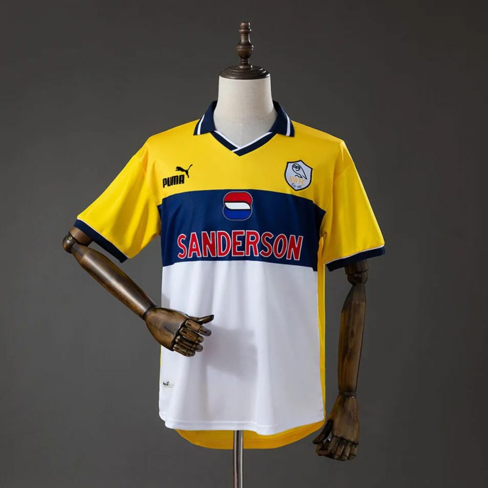 Retro Sheffield Wednesday F.C. 1999 Away Jersey Fan Version