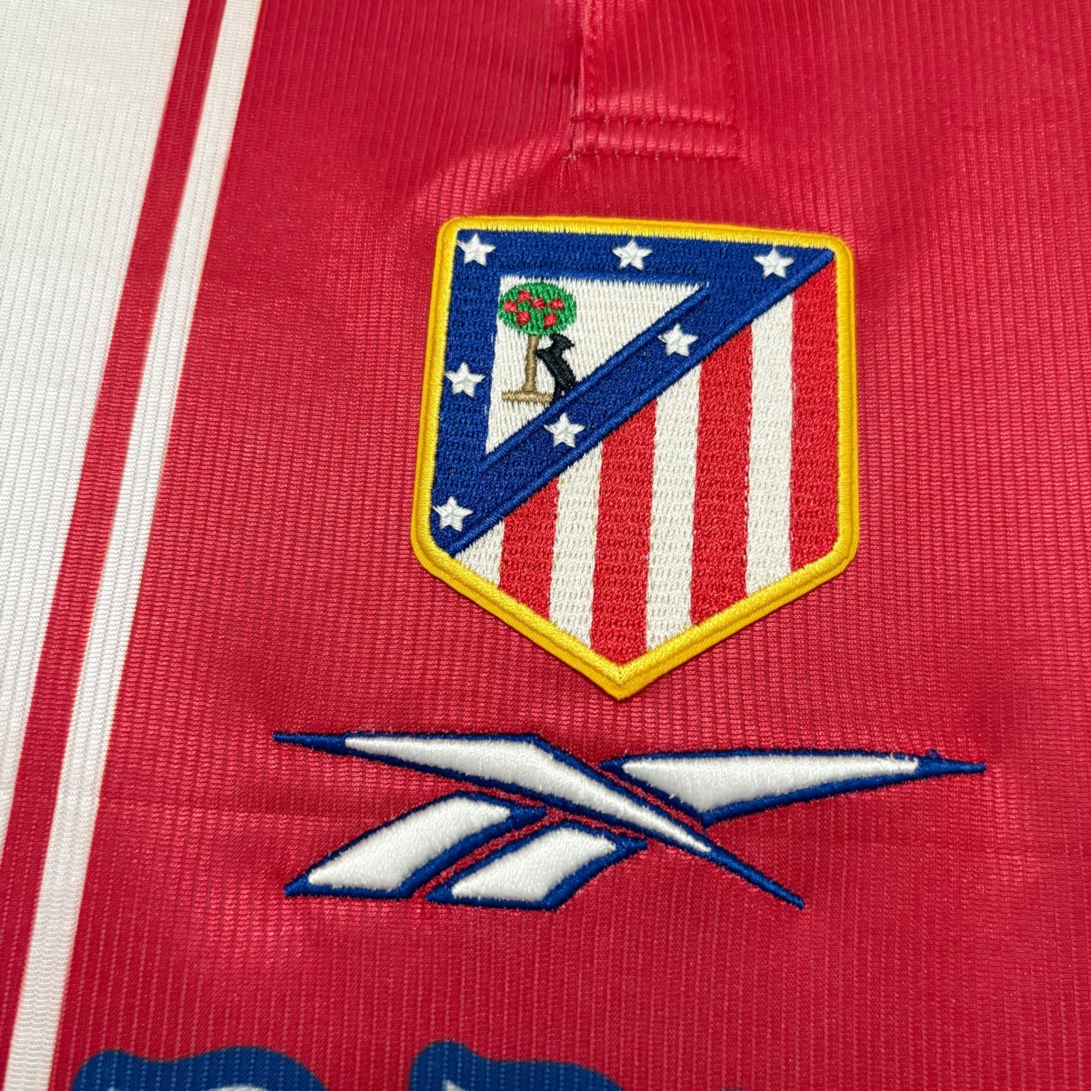 Retro Atletico Madrid 99/00 Home Jersey Fan Version