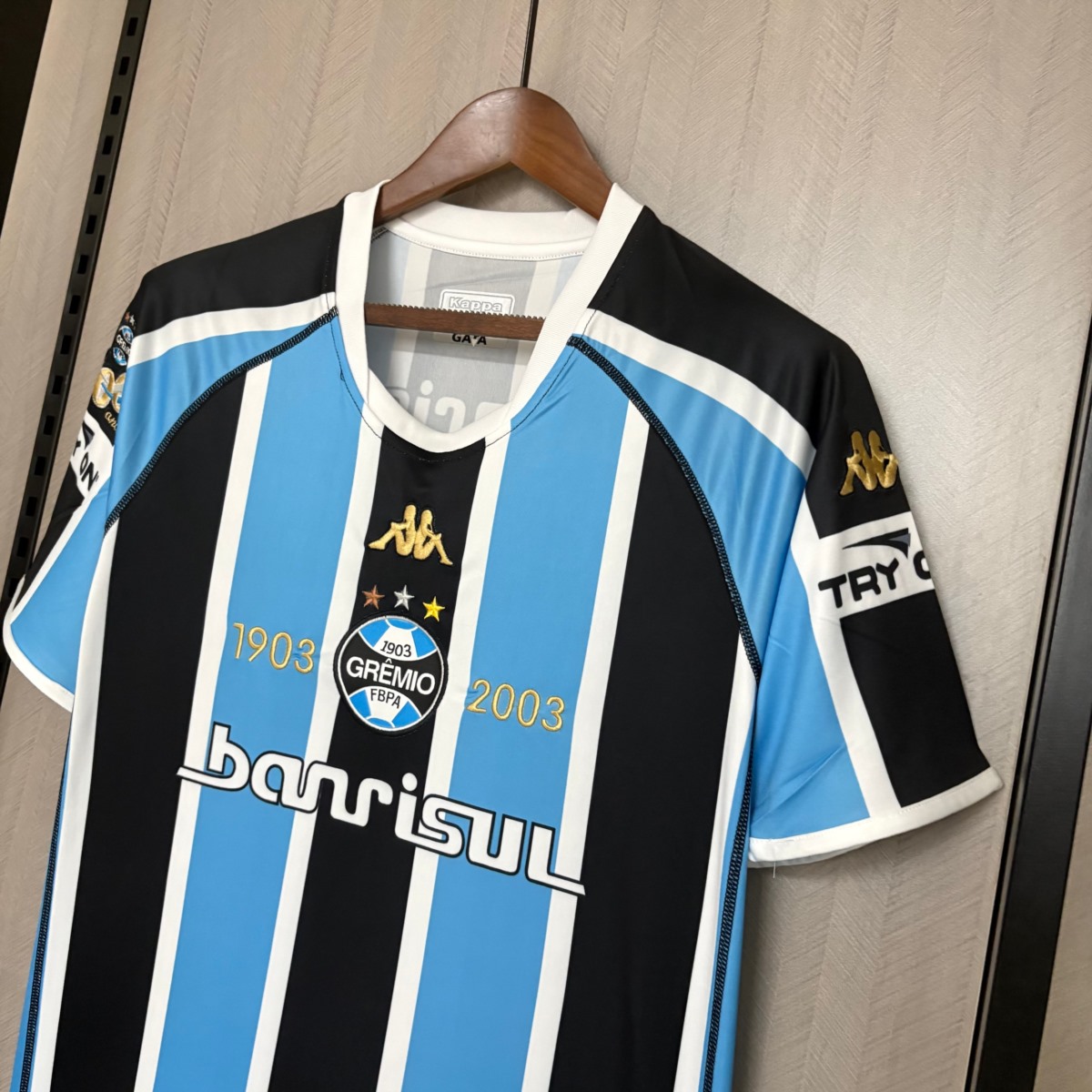 Retro 2003 Gremio 100th Anniversary Edition jersey Fan Version