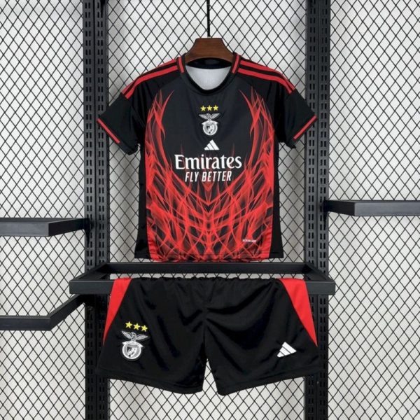 2025/26 Benfica Away Concept version jersey Kid Kits Size 16-28