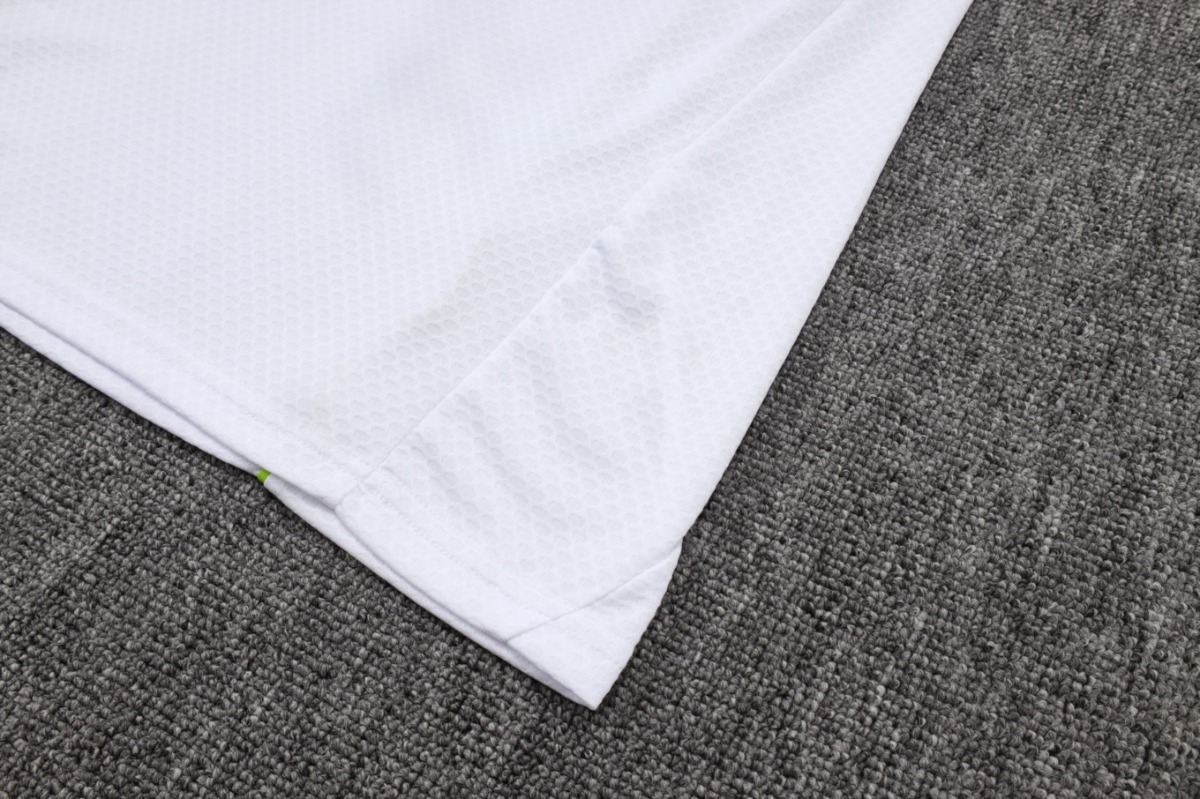 2026 Real Madrid White Training Set Shirt and Shorts