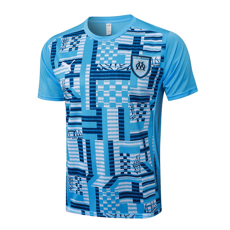 24/25 Marseilles Light blue Training Set Shirt and Shorts