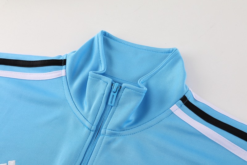 2024 Argentina Sky Blue Jacket Training Suit Set Football Team Shirt Sports Fashion