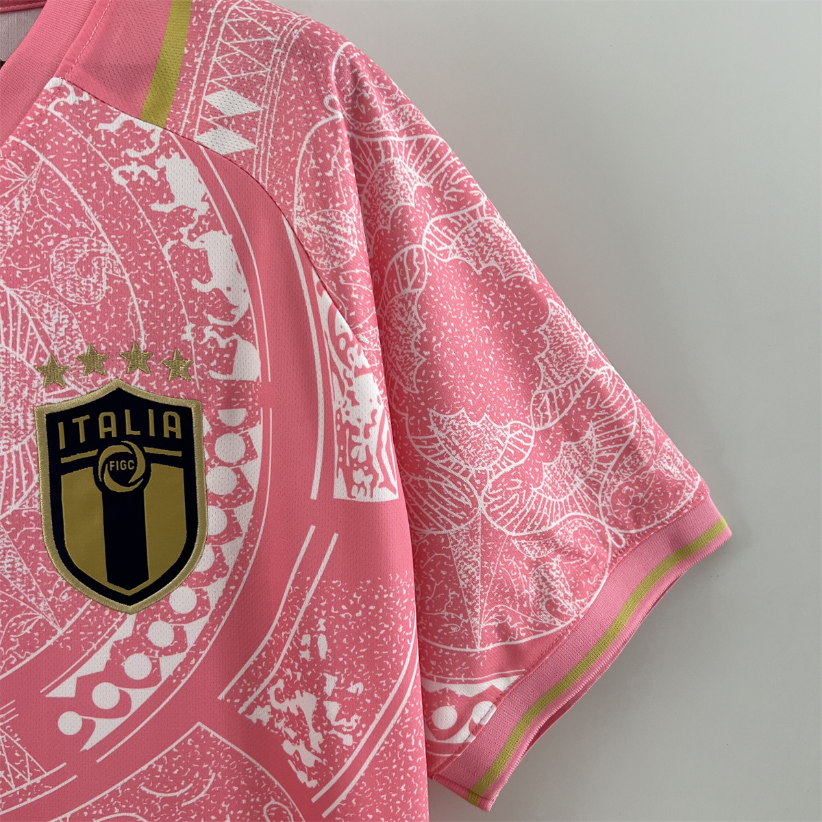 2023 Italy Special Edition Pink Jersey Fan Version