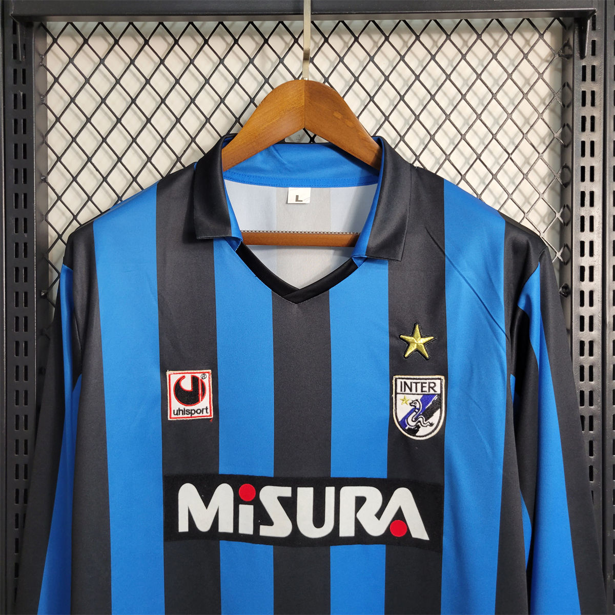 Retro Inter Milan 1988 Home long sleeve jersey Fan Version