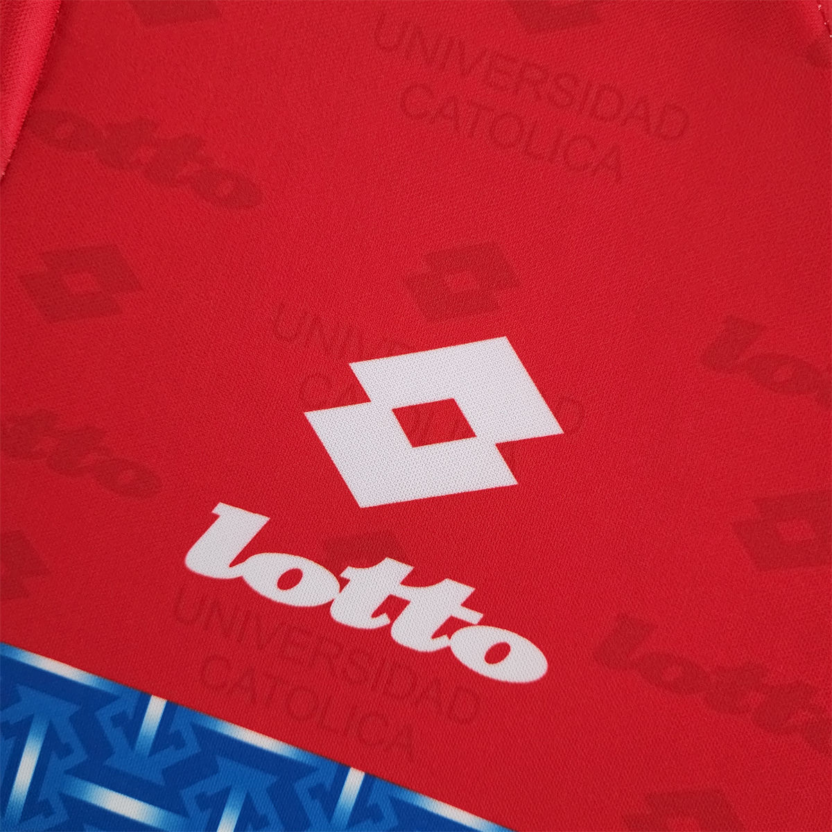 Retro Deportivo Universidad Católica 1996 Third away Long Sleeve jersey Fan Version
