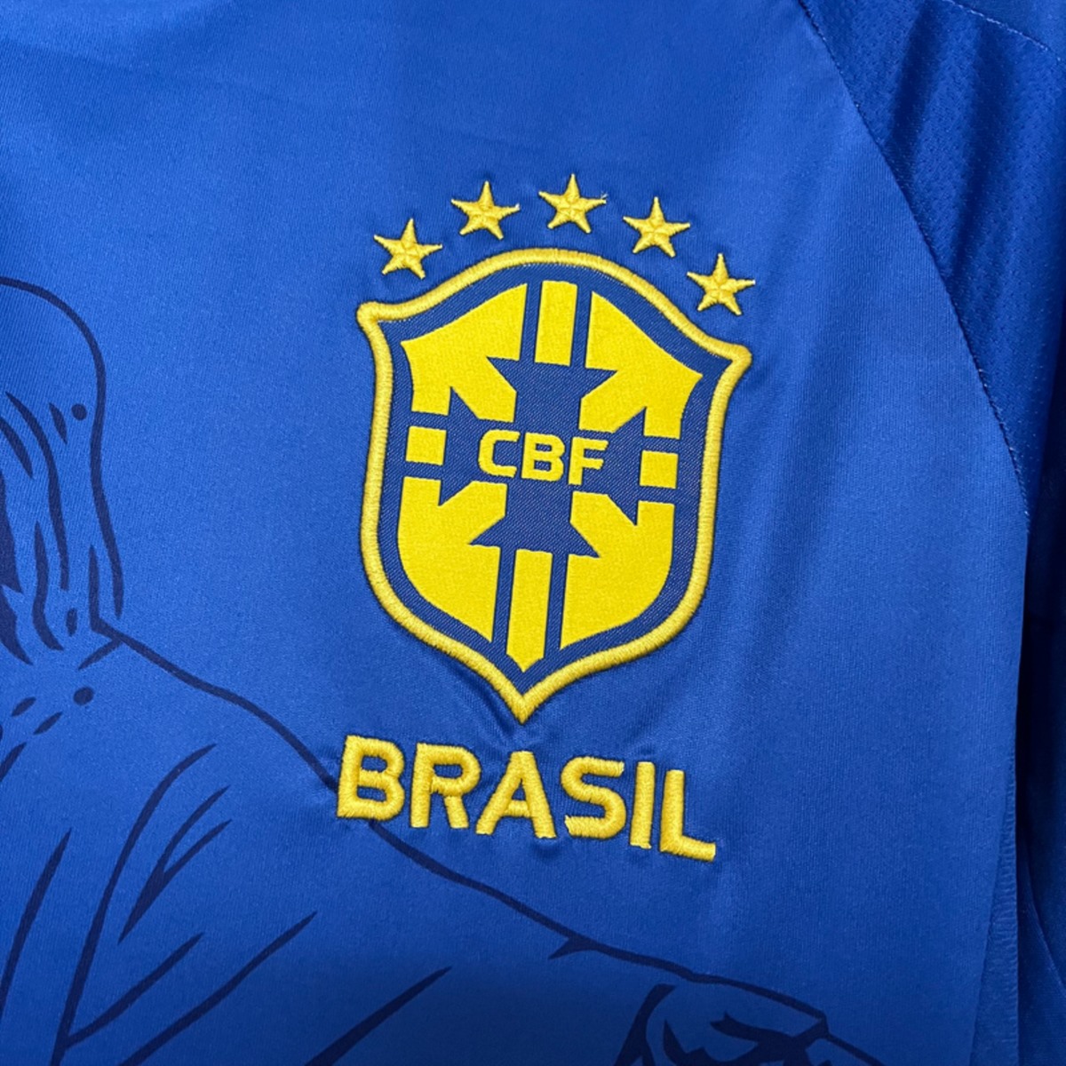 2025 Brazil Special Edition Blue jersey Fan Version