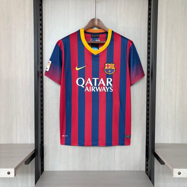 Retro Barcelona 13/14 Home  jersey Fan Version