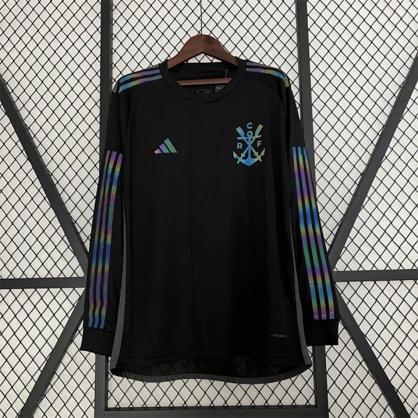 2023/24 Flamengo second away jersey Long Sleeve Fan Version